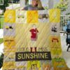 Little Miss Sunshine Quilt Blanket M040616  Quilt